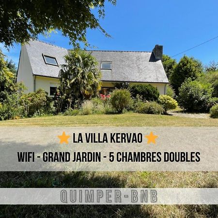 La Kervao - Maison 5 Chambres - Jardin - Terrasse - Internet Quimper Esterno foto